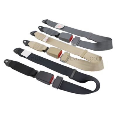 Hot selling two point mini bus static safety seat belt