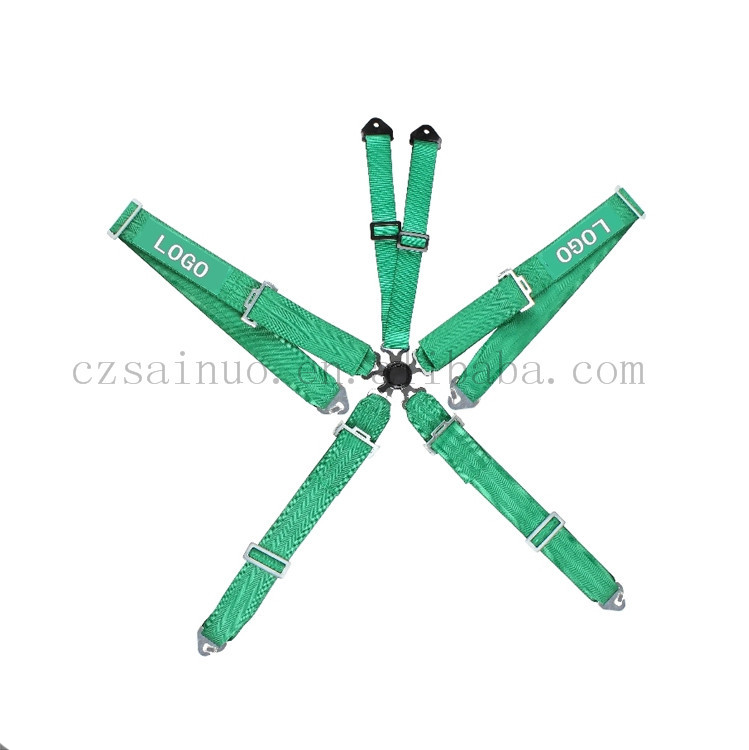 High quality racing seat belt five-point safety belt industrial safety belt