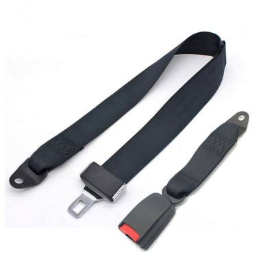 simple 2-point webbing buckle safety seat belt used for most car and van